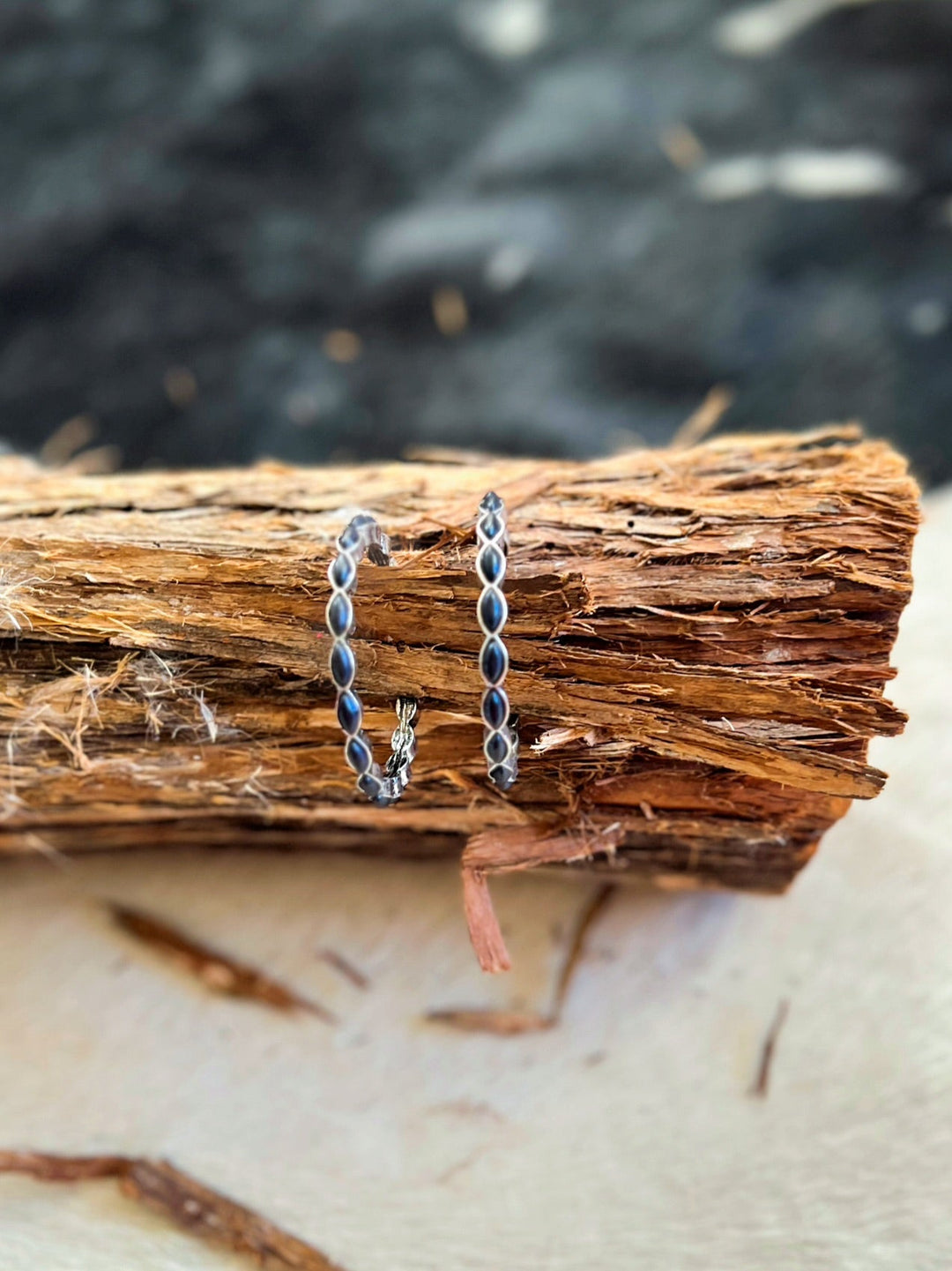 Hoops of Stones Earrings | gussieduponline