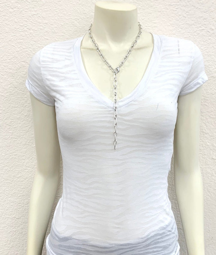 25" Long Lariat Necklace