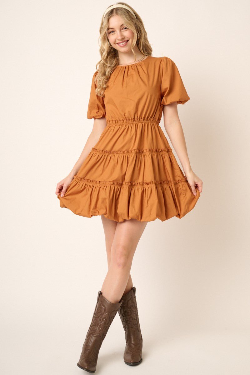 She's Got That Bubbly Personality Dress- 2 Colors | gussieduponline