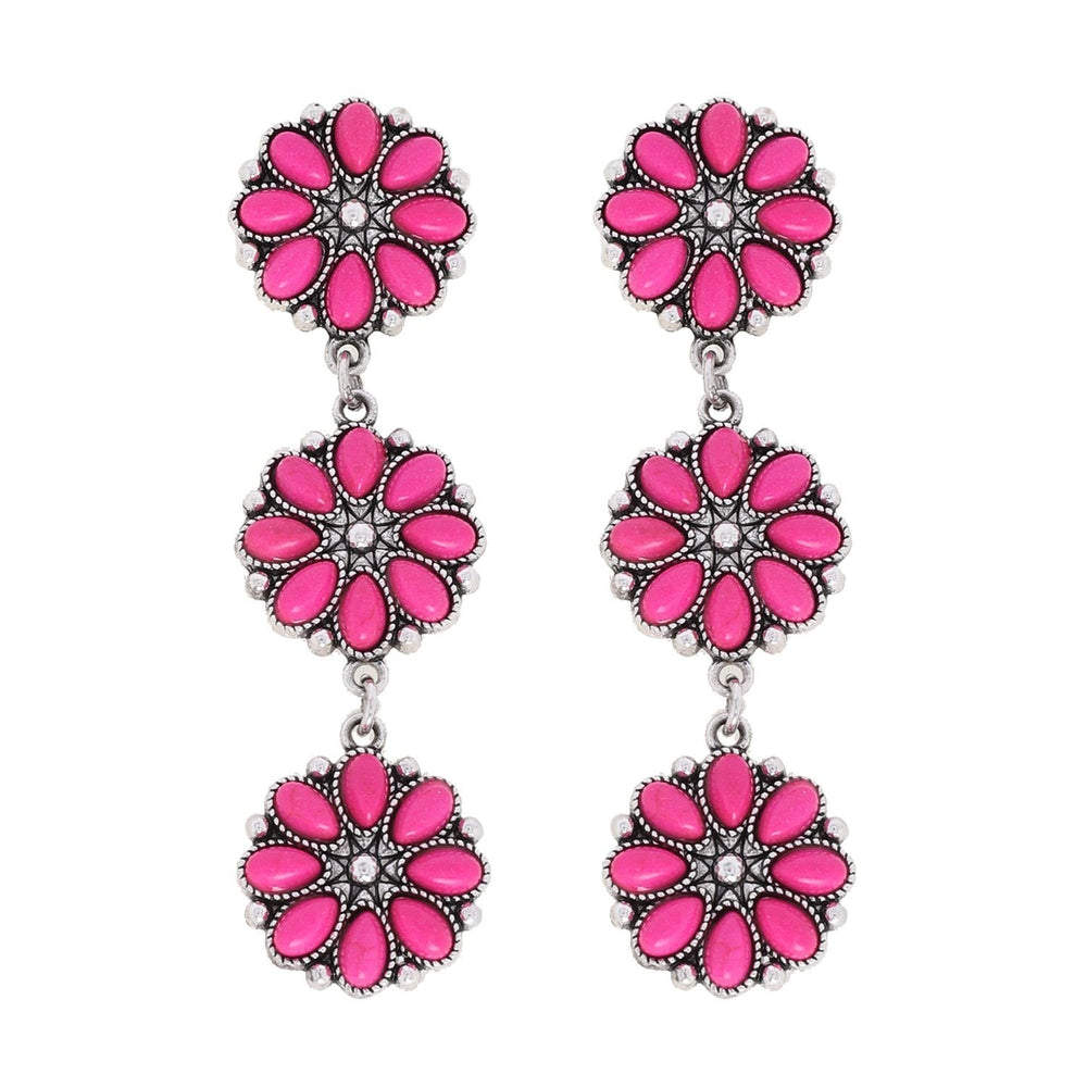 Western Petals Earrings | gussieduponline