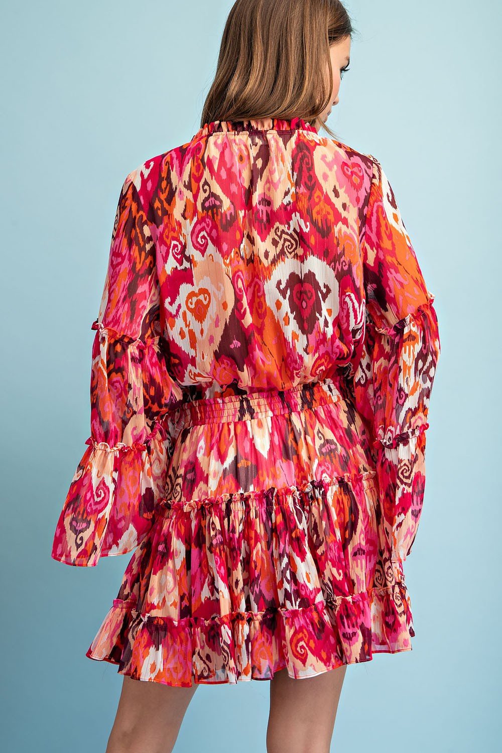 Pink Southern Bell Mini Dress | gussieduponline