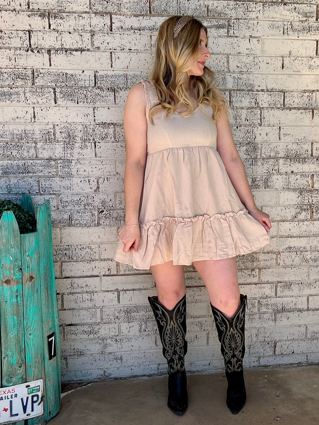 Effortlessly Khaki Dress* | gussieduponline