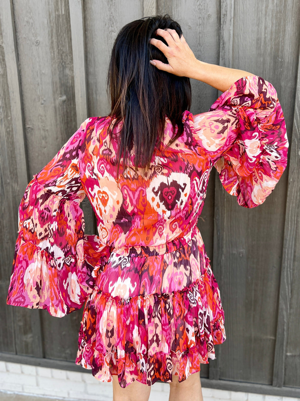 Pink Southern Bell Mini Dress | gussieduponline