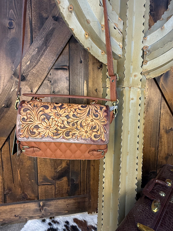 American Darling Western Suede Crossbody