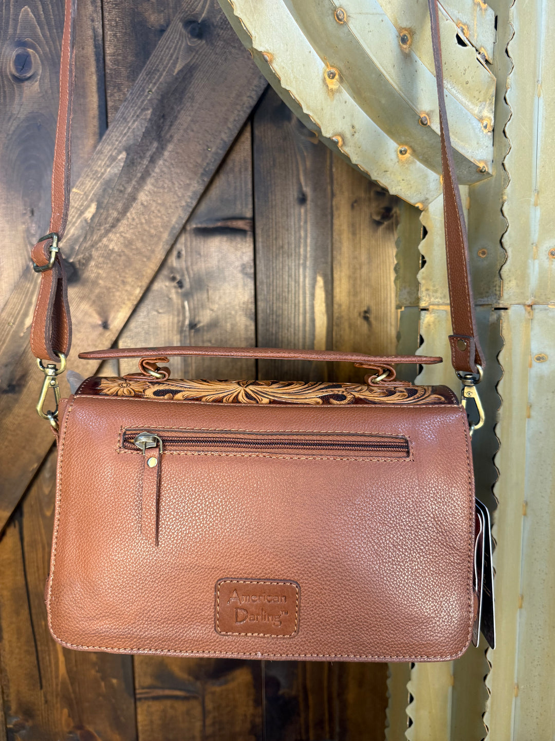 American Darling Western Suede Crossbody