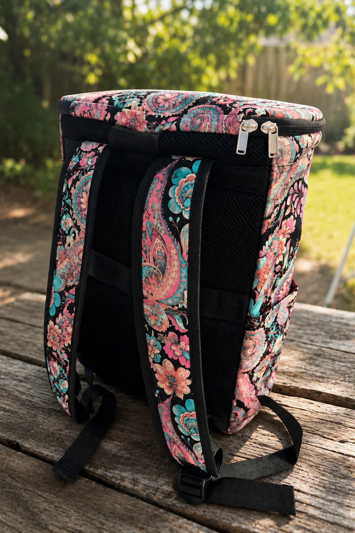 Sterling Kreek Midnight Paisley Cooler Backpack