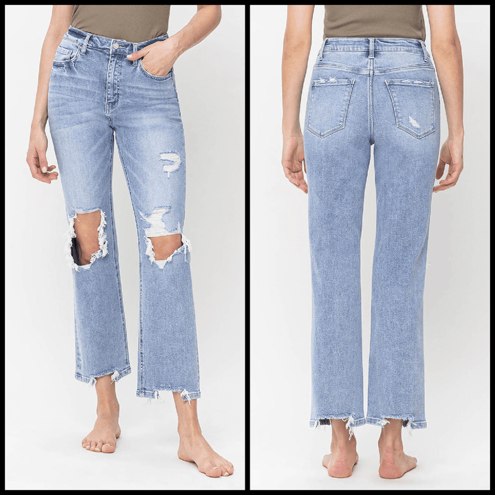 90's Rich Straight Jeans | gussieduponline