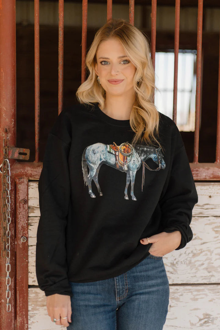 Sterling Kreek Blu Roan Sweatshirt
