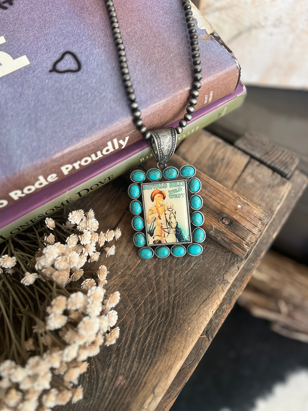 Buffalo Bill's Wild West Vintage Inspired Pendant