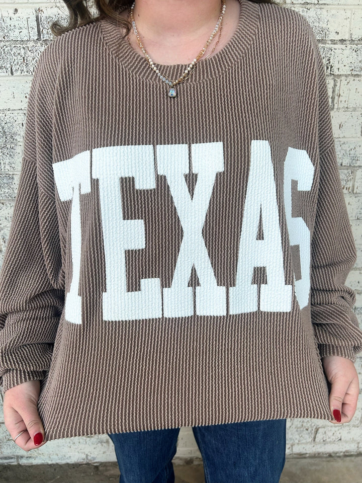 The Texas Graphic Sweatshirt (MULTIPLE COLORS) | gussieduponline