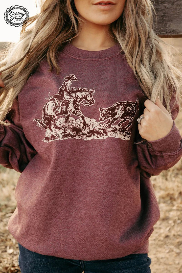 PLUS Cowboy Cutter Sweater | gussieduponline