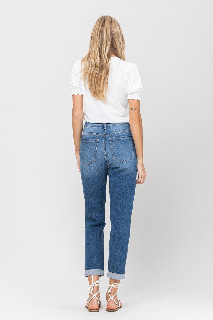 Candy Lights Mom Jeans | gussieduponline