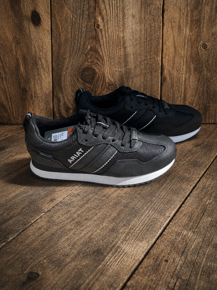 Women's Ariat Ranch Runner H2O Black Sneakers