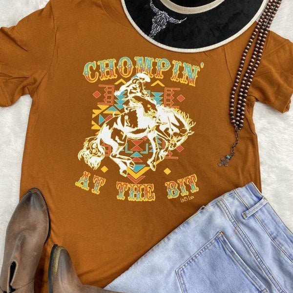 Plus Chompin At The Bit Tee | gussieduponline