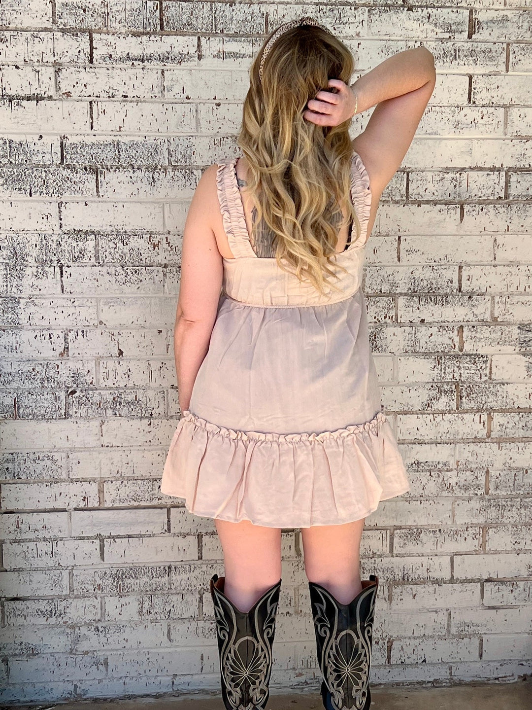 Effortlessly Khaki Dress | gussieduponline