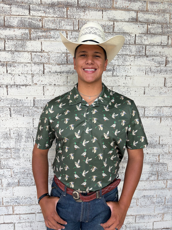 Mens Sterling Kreek Flee The Flock Polo