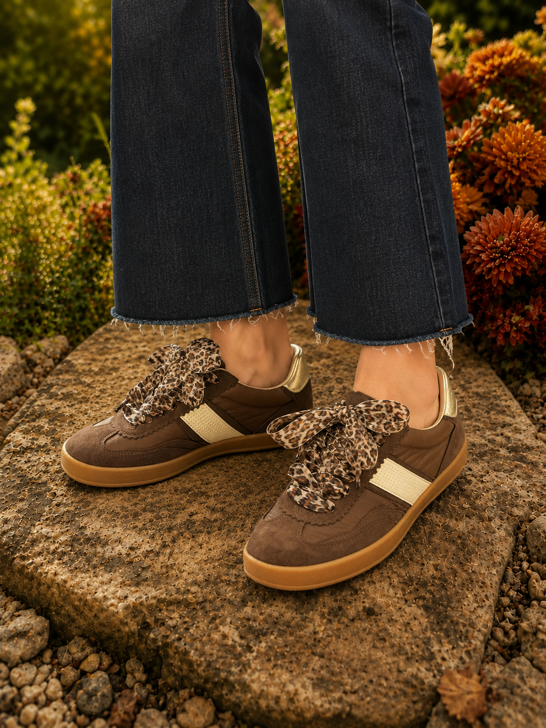 Dixie Chocolate Brown Sneakers