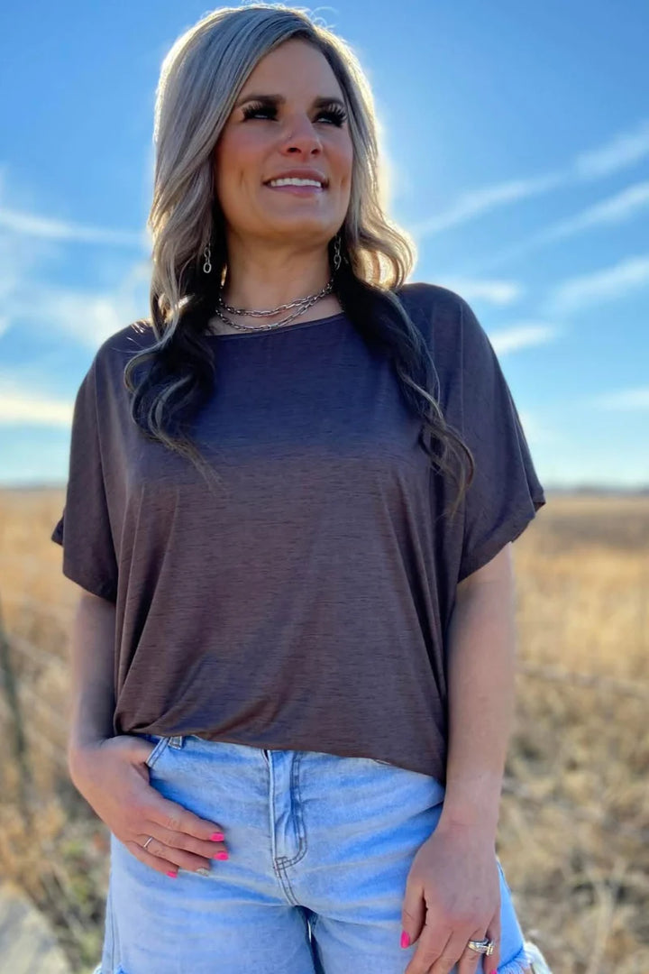 Sterling Kreek Fishin' In The Dark- Heathered Brown