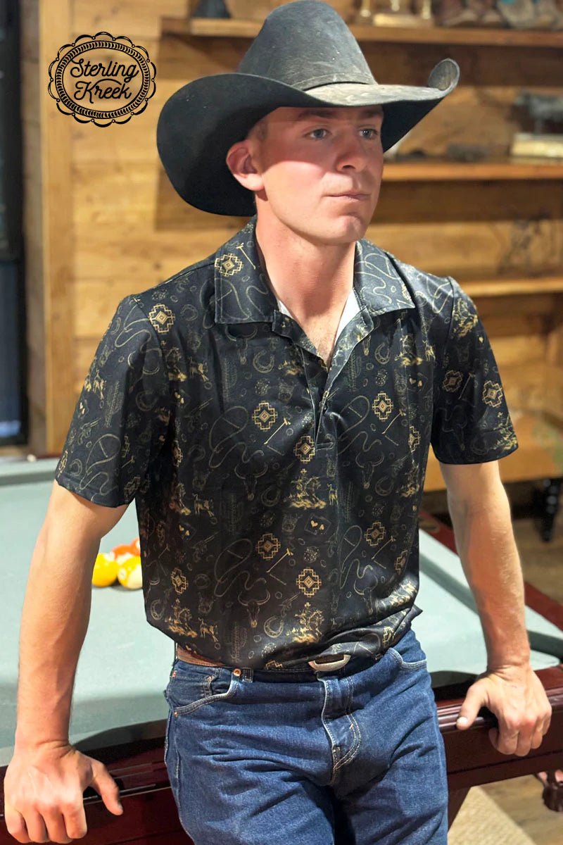Sterling Kreek The Gambler Polo Shirt | gussieduponline