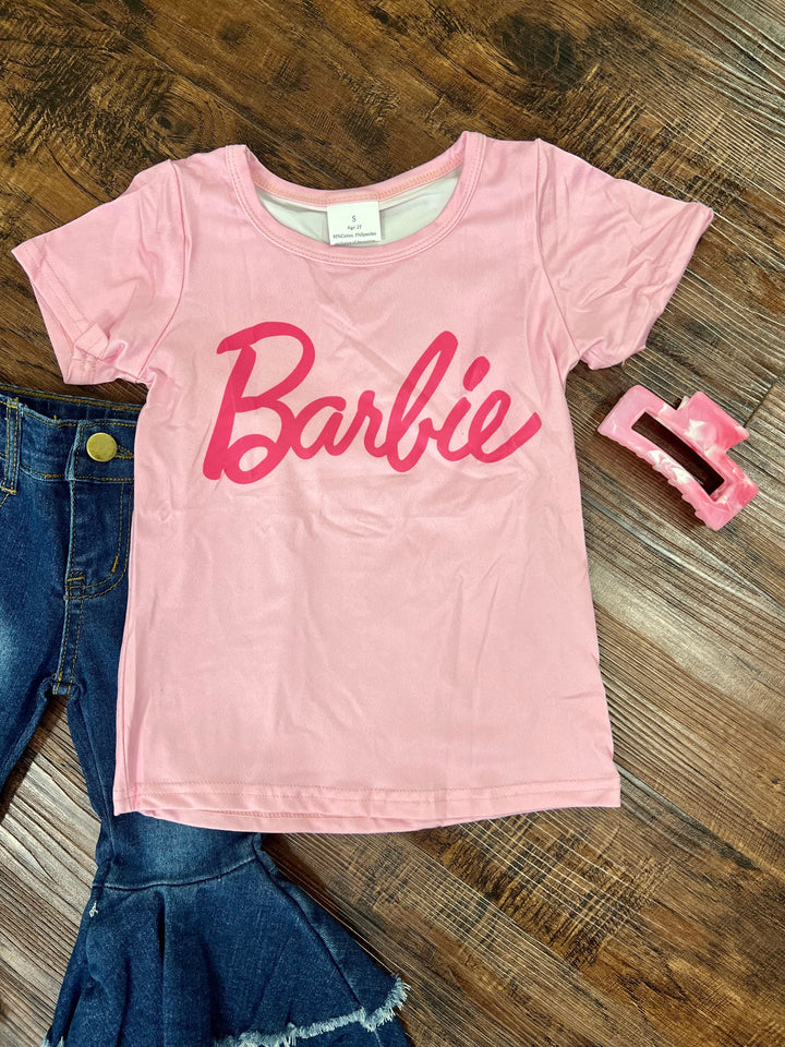 Kids Mini Barbie Tee | gussieduponline