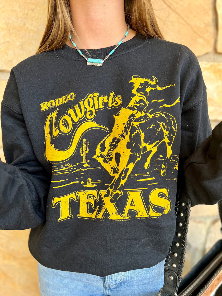 Texas Cowgirls Sweatshirt | gussieduponline