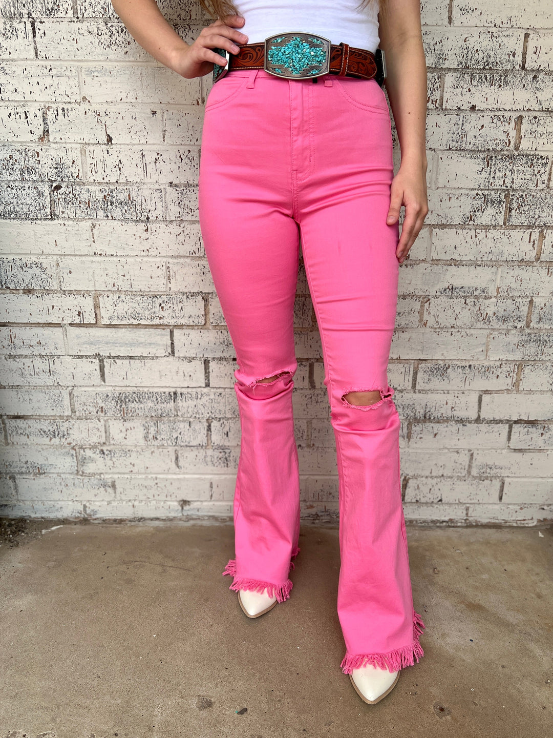 Sunset Fringe Flares | gussieduponline