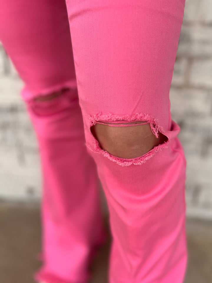 Sunset Fringe Flares | gussieduponline