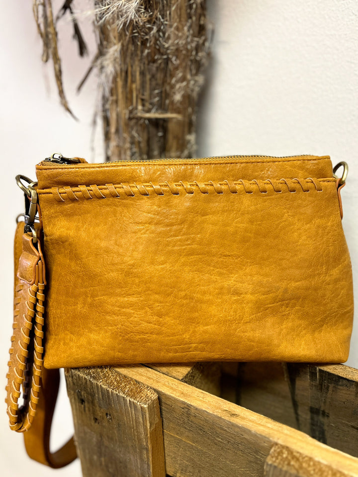 Joy Susan Whip Stitch Convertible Crossbody Bag