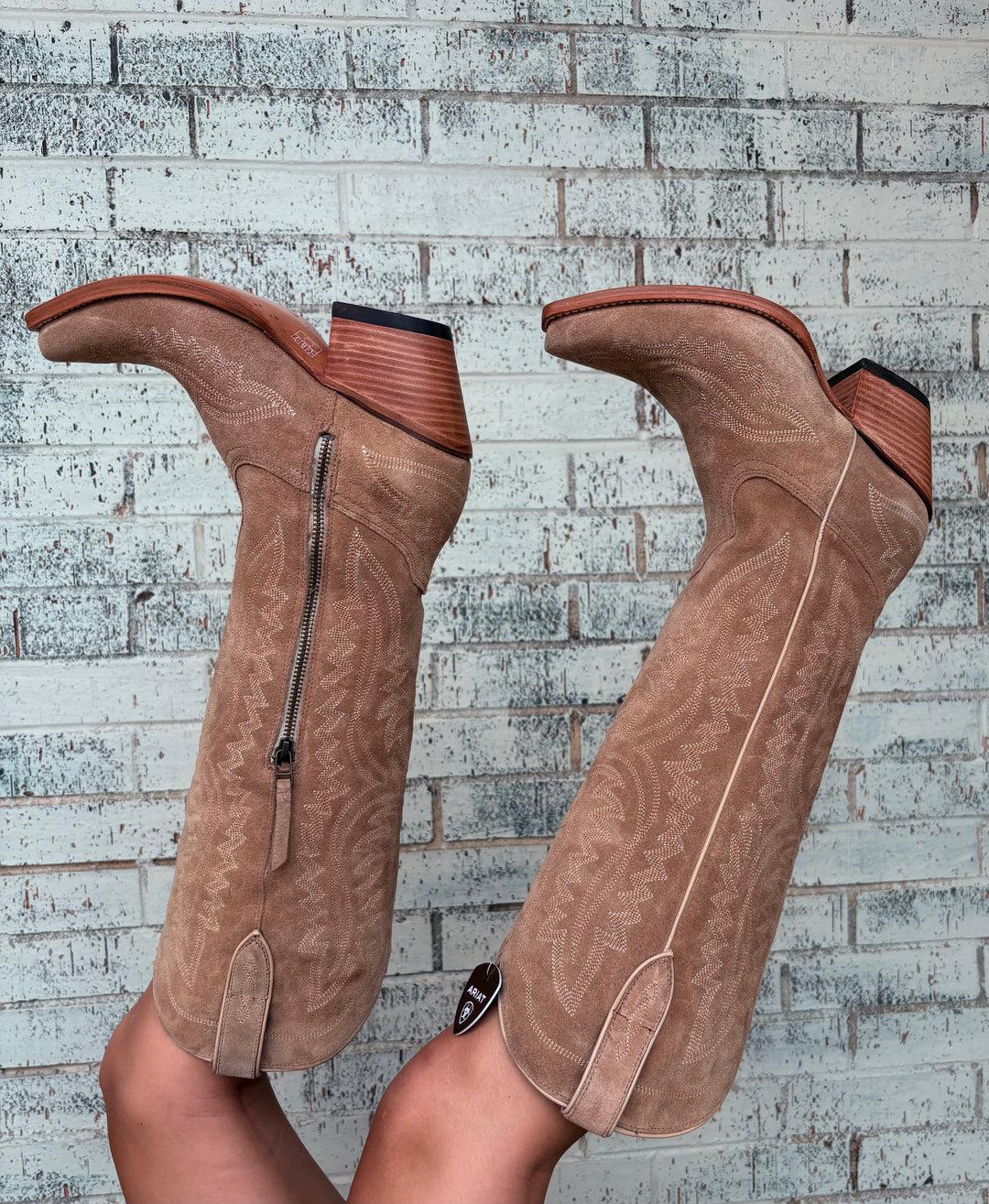 Women's Ariat Taupe Casanova XToe Boots