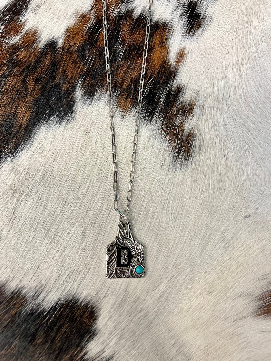 Initially Tagged Letter Necklace | gussieduponline