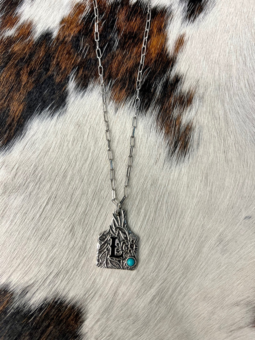 Initially Tagged Letter Necklace | gussieduponline