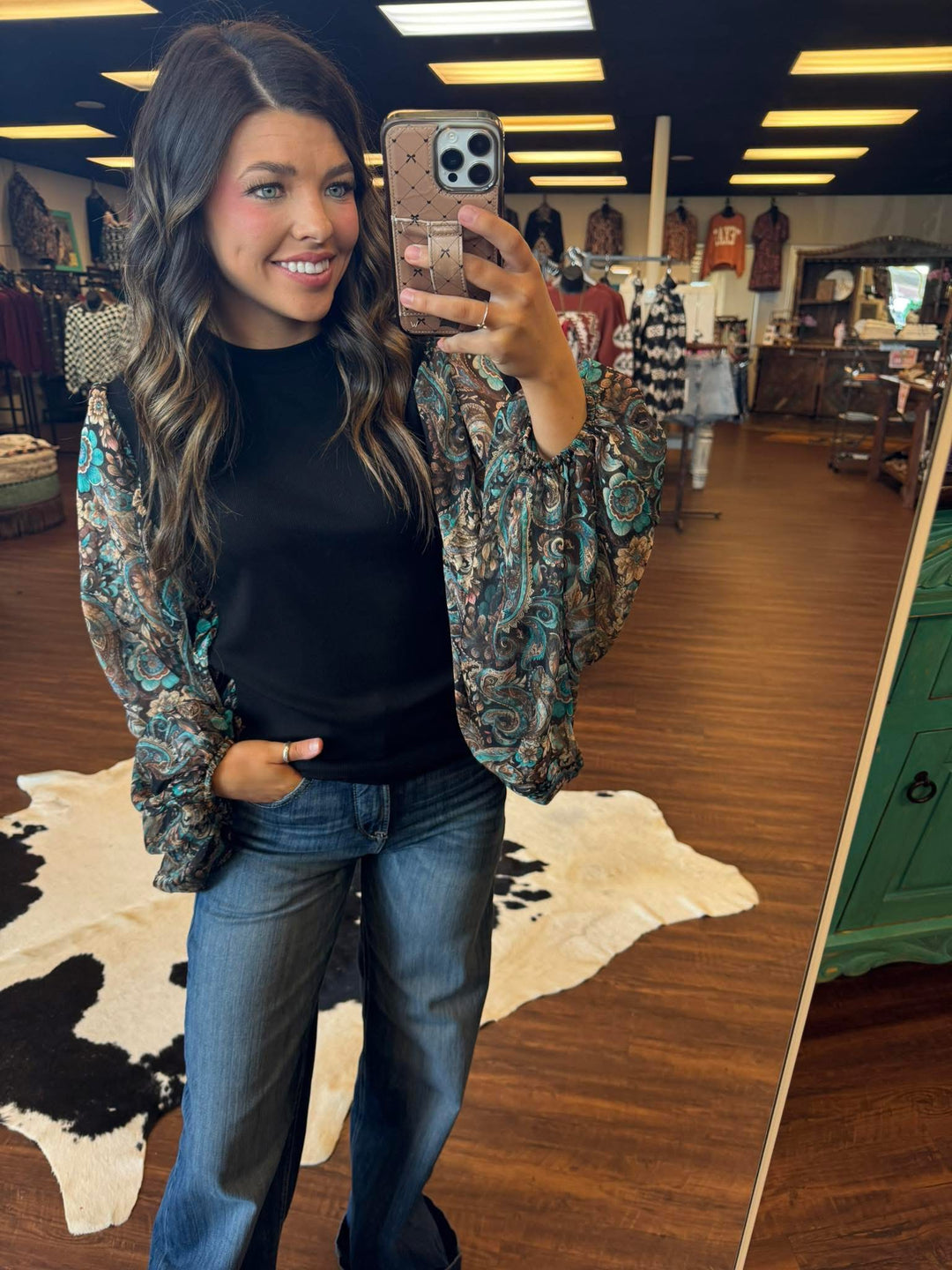 Sterling Kreek Paisley Dreams Top