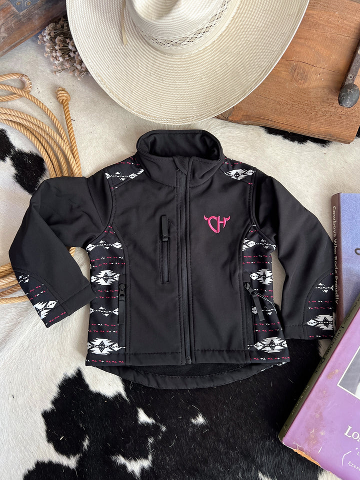 Kid's Tonal Accent Poly Shell Jacket | gussieduponline