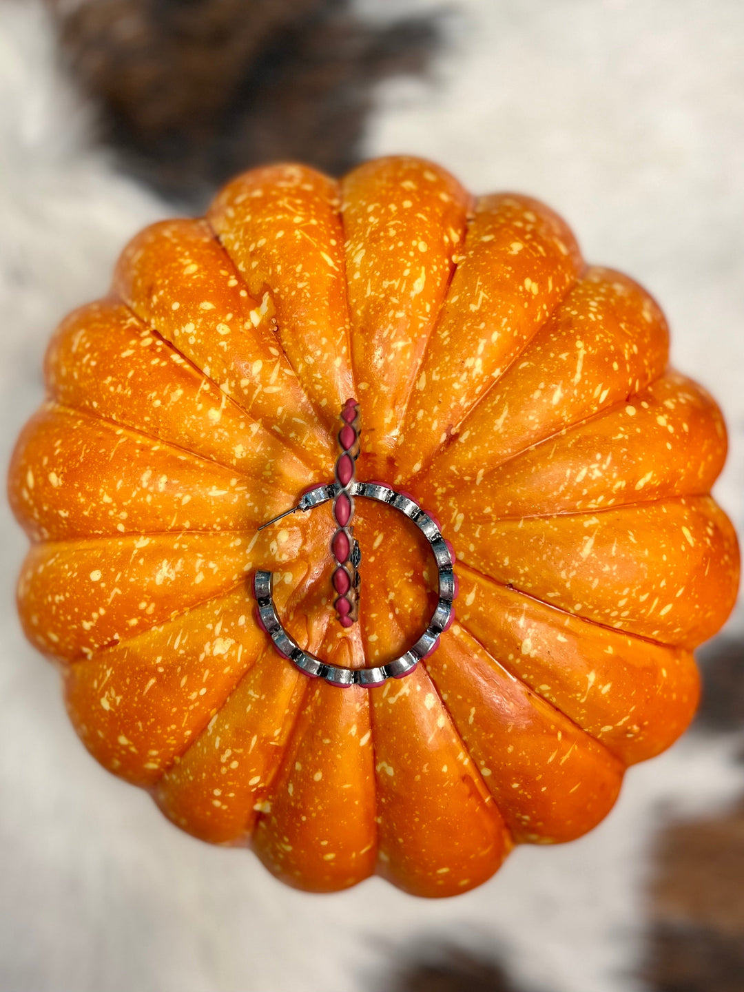 Hoops of Stones Earrings | gussieduponline