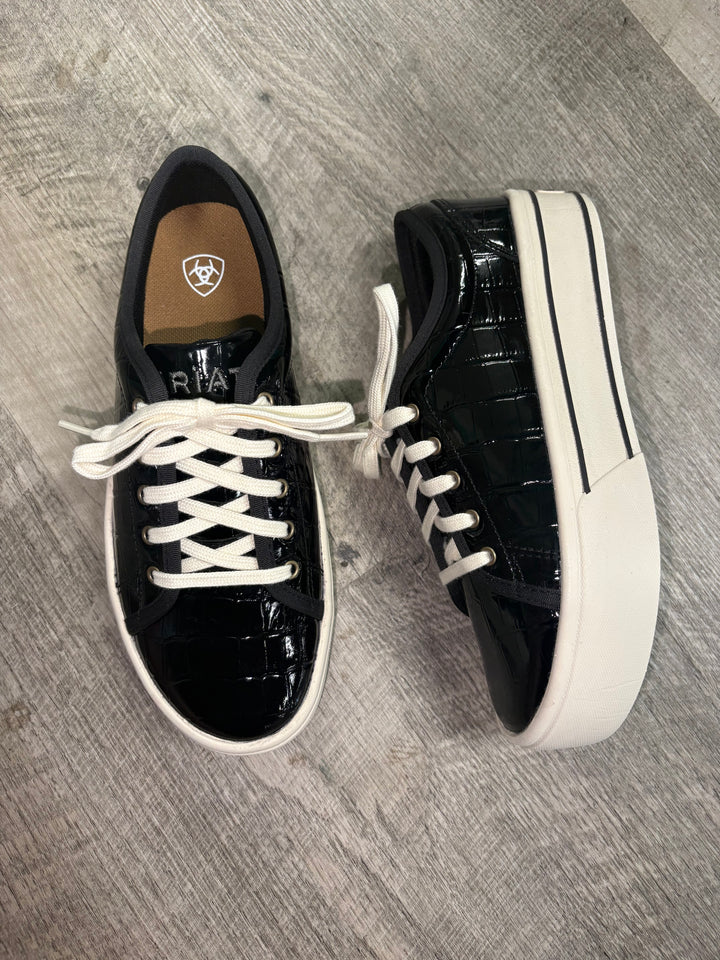 Women's Ariat Skylar Luxe Caviar Croc Print Shoes