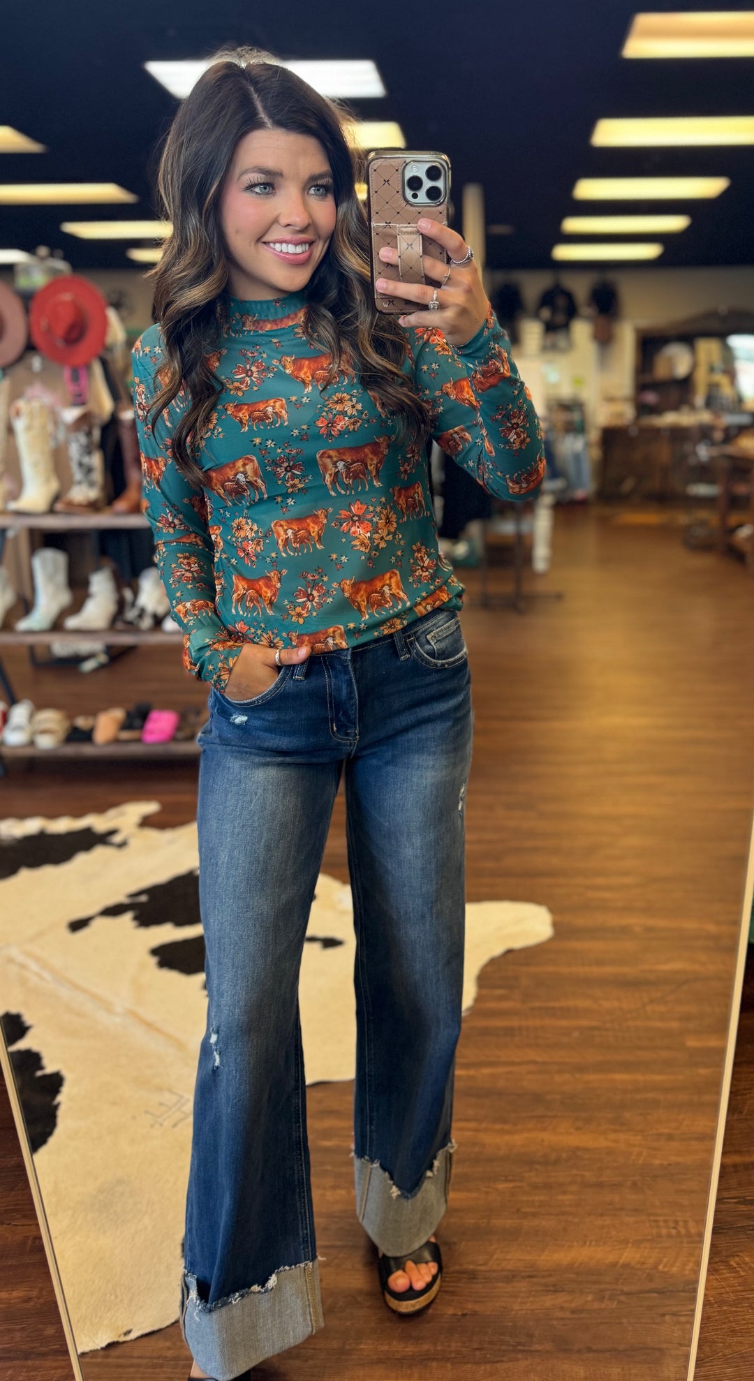 Sterling Kreek Home Is Where The Pair Is Mesh Top