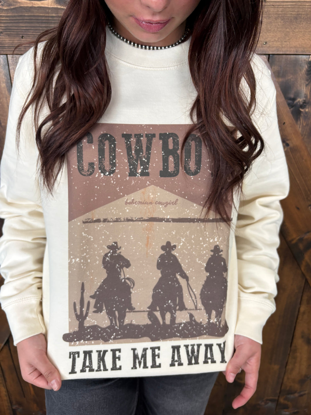 Cowboy Take Me Away Sweatshirt
