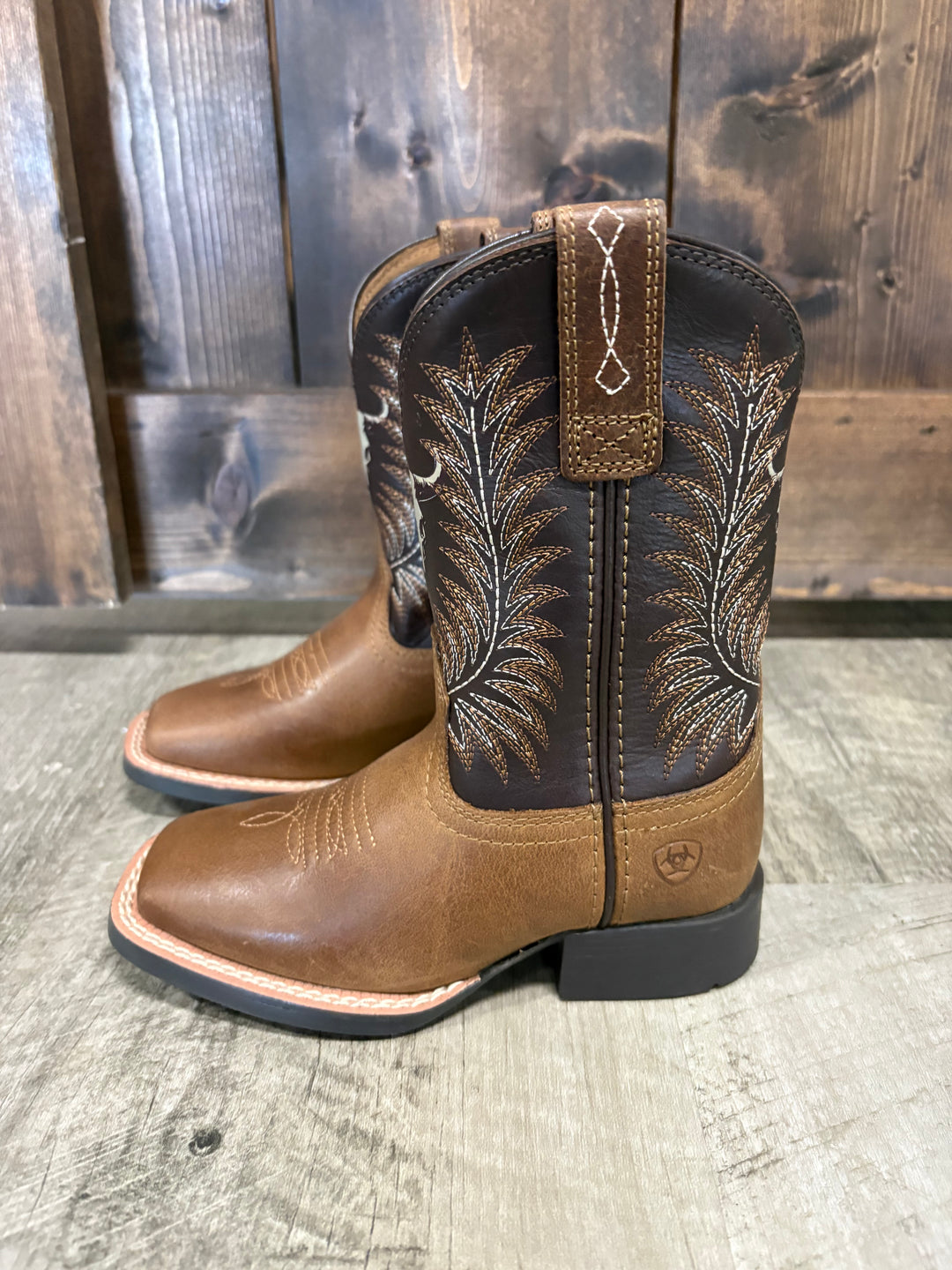 Ariat Youth Stampede Desert Brown Boots