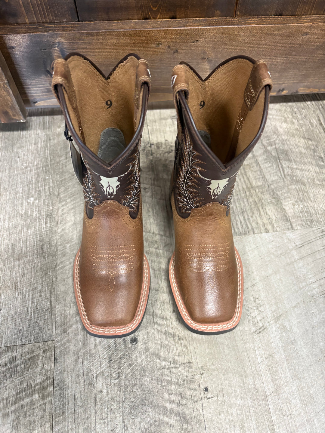 Ariat Youth Stampede Desert Brown Boots