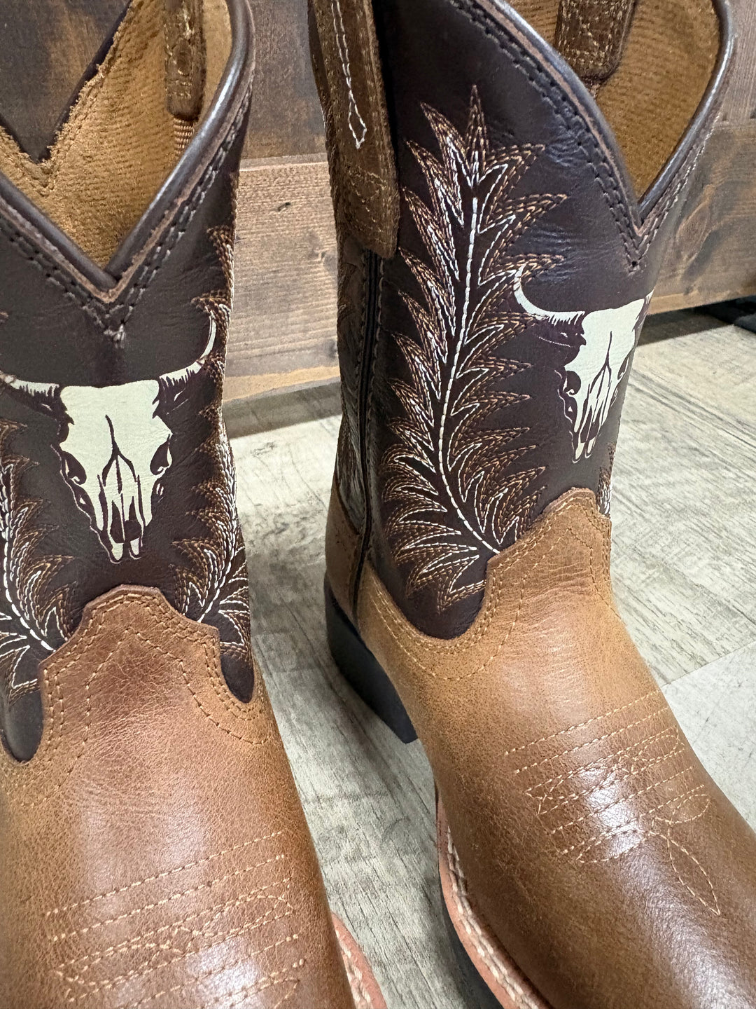 Ariat Youth Stampede Desert Brown Boots
