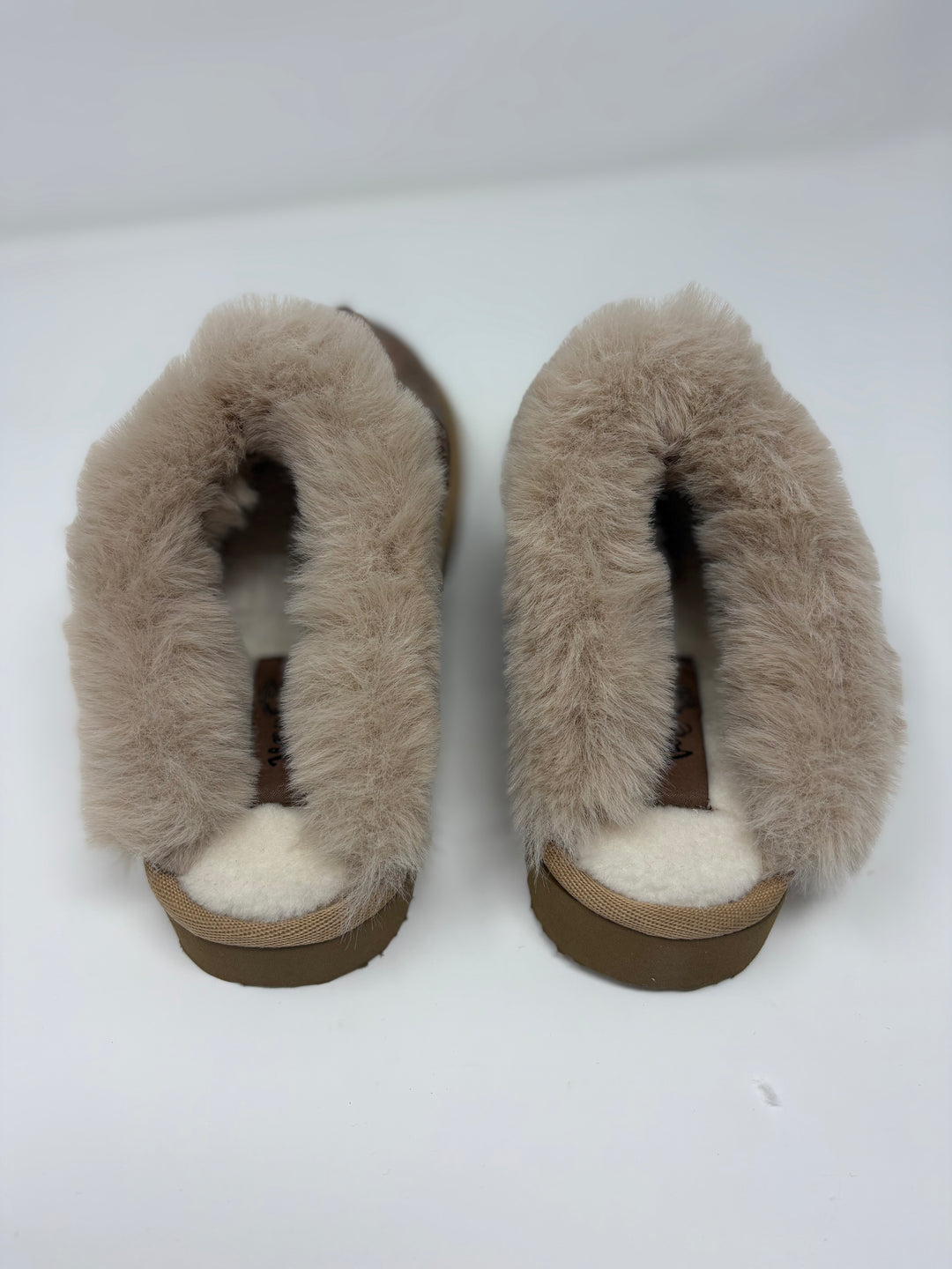 Very G Lolly Nude Tooled Slippers