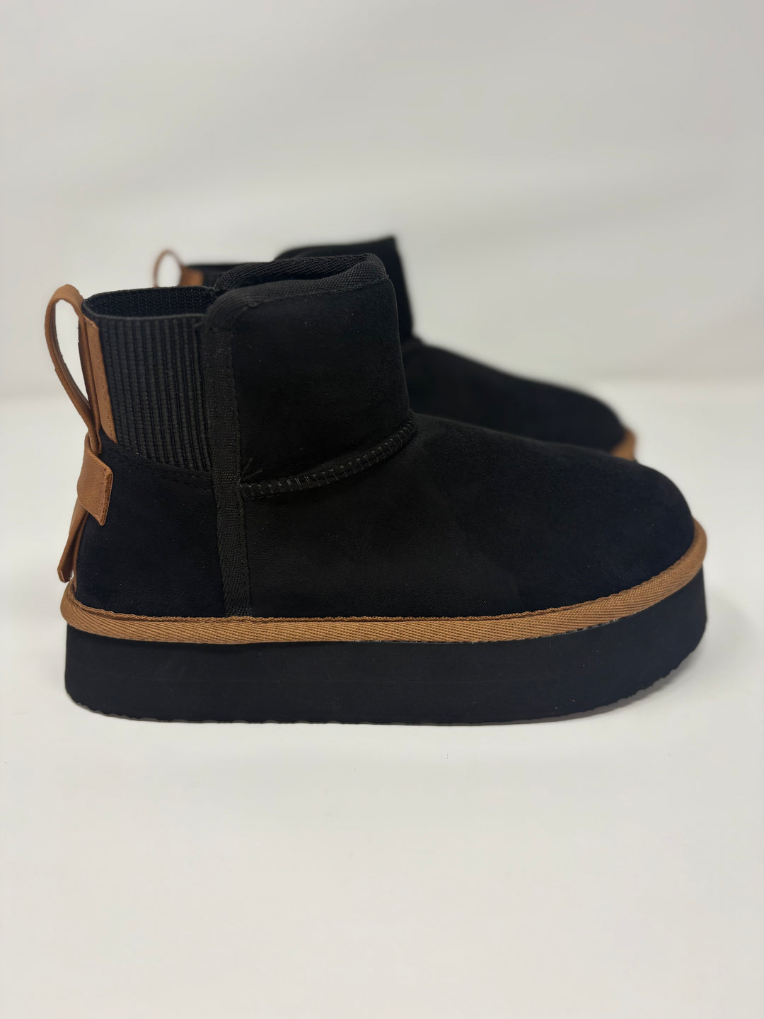 Very G Black Brooklyn Booties