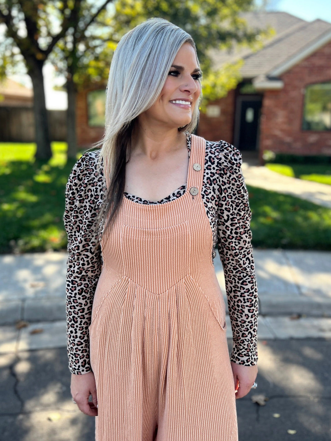 Bubble Leopard Babe Top | gussieduponline