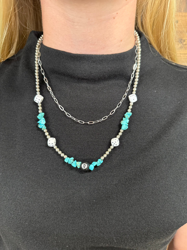 Bet On Me Necklace