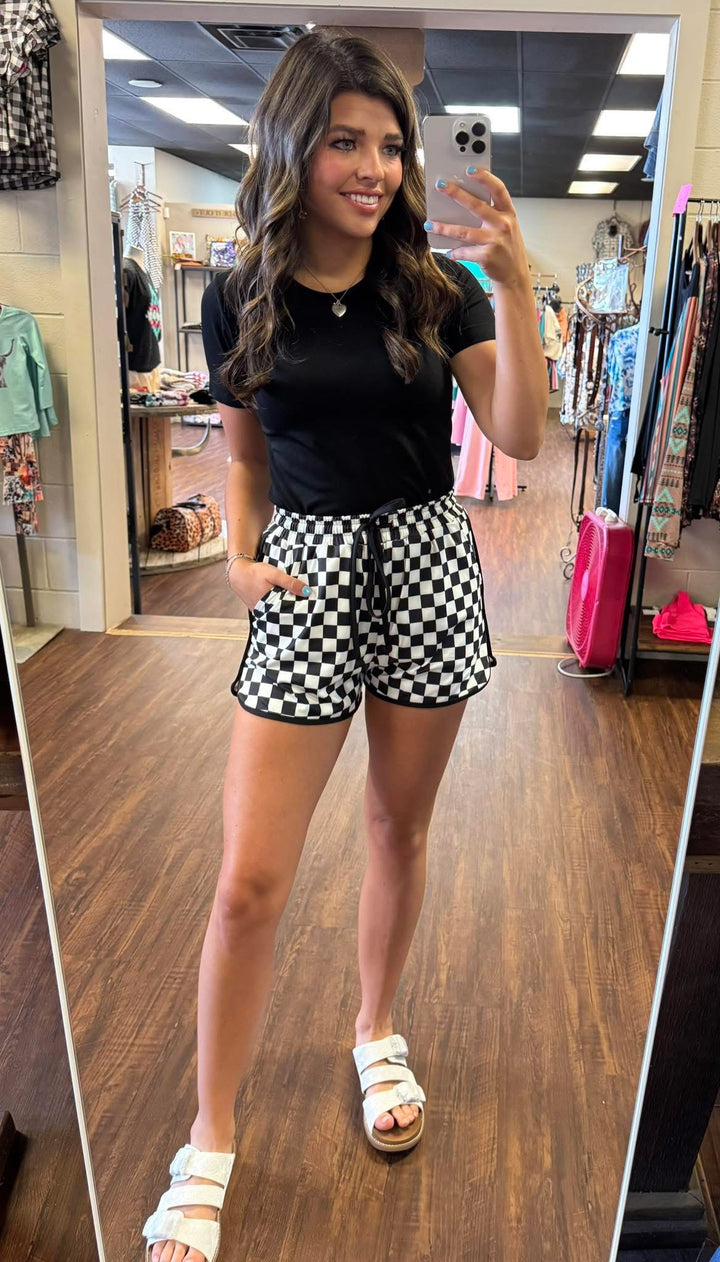 Round The Track Shorts