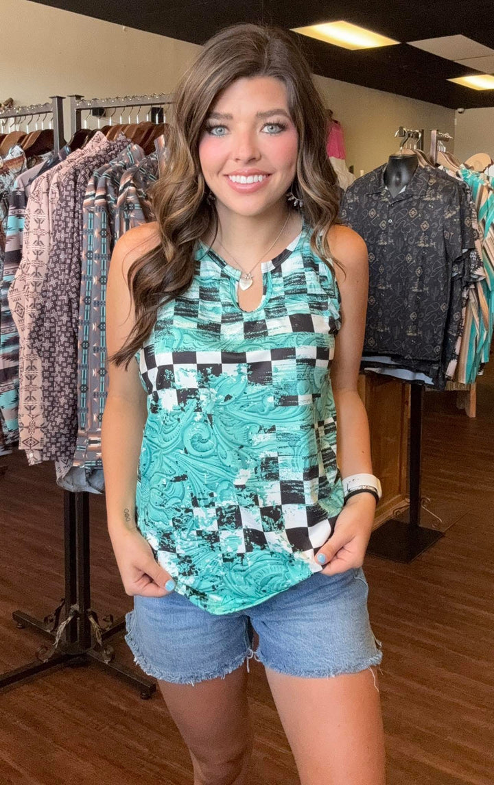 Sterling Kreek Miles Ahead Tank Top