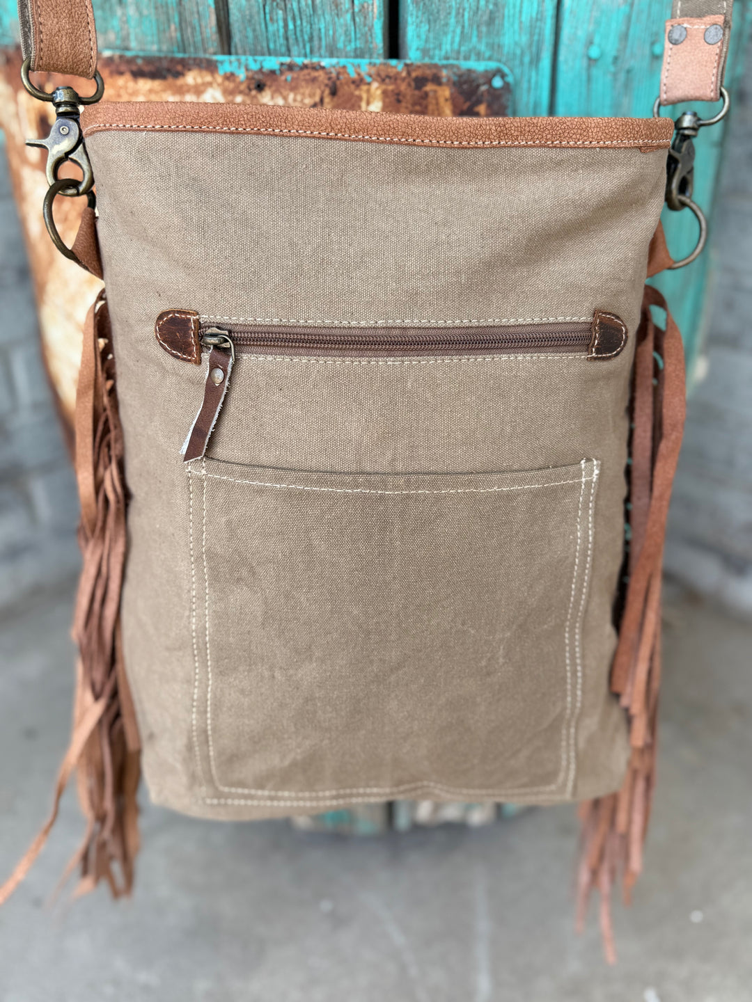 Desert Mesa Fringe Bag
