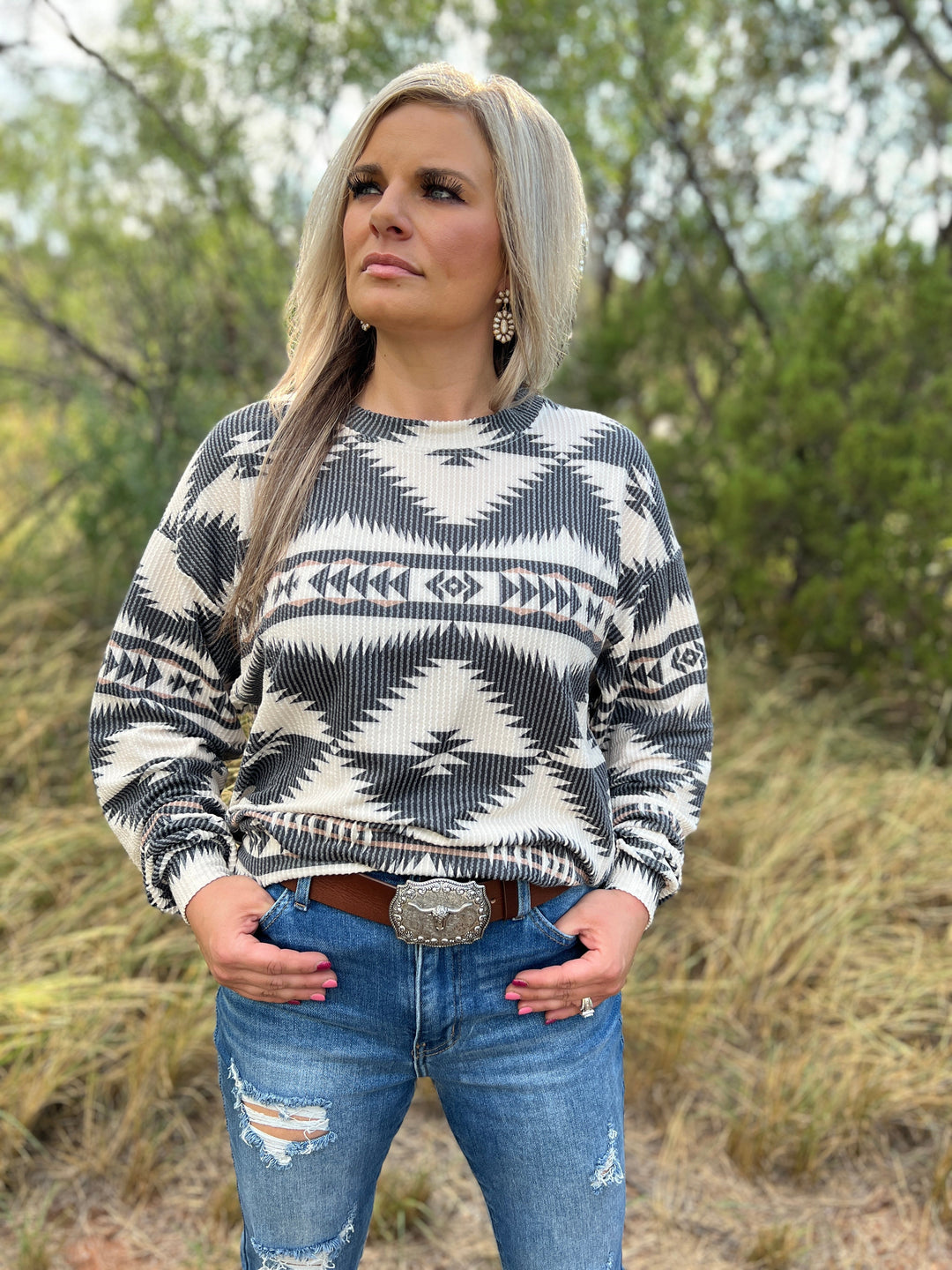 She'll Give Ya The Horns Leather Belt | gussieduponline