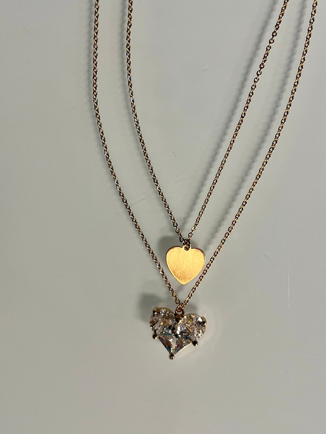 Crystal Heart Necklace | gussieduponline