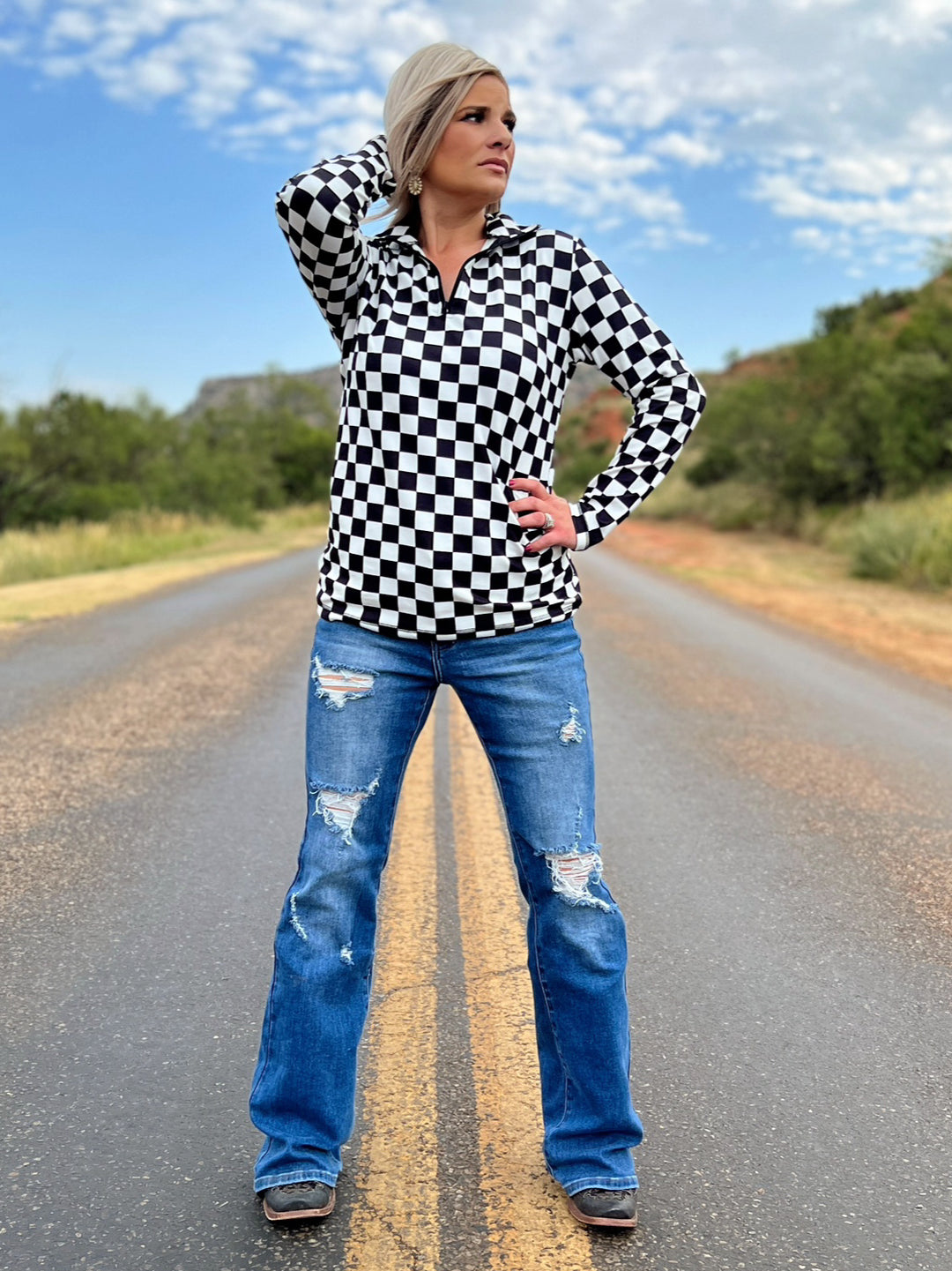 Round The Track Pullover | gussieduponline